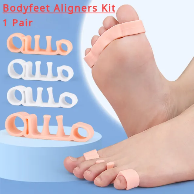 Feet Toe Aligners Kit Orthopedic Bunion Concealer Toe Ring Separator Corrector