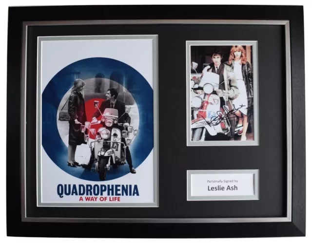 Leslie Ash Signed Autograph 16x12 framed photo display Quadrophenia AFTAL COA