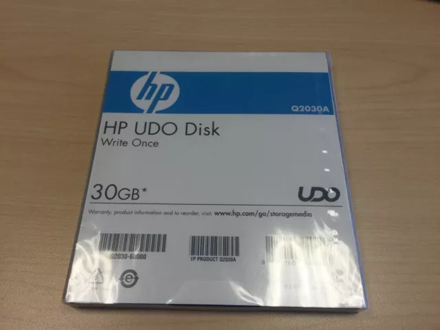 HP Q2030A UDO 30GB WORM (Write Once) DISKS 5.25" price includes VAT