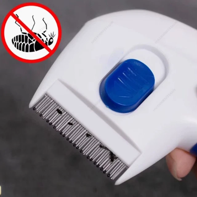 PET ELECTRIC FLEA Remover Tool for Dogs Assists in Tick and Flea Comb ...