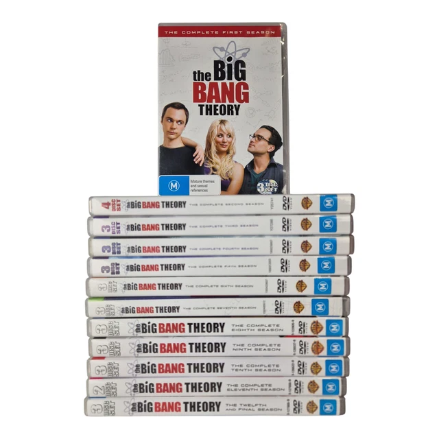THE BIG BANG Theory | Complete Series Seasons 1 - 12 DVD Region 4