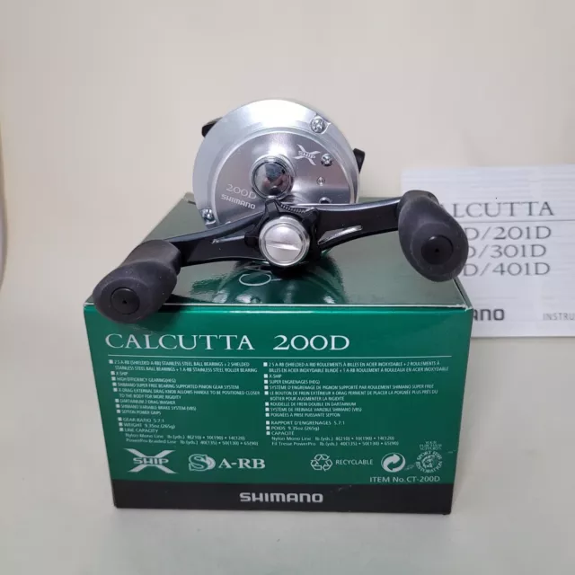 1pc Shimano Calcutta 200D 300D 400D X-Ship AR-B Saltwater Fishing Reel 2