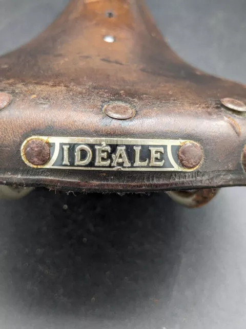 Selle velo cuir vintage cheap