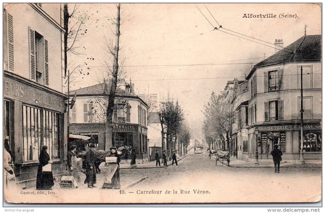 94 ALFORTVILLE - carrefour de la rue veron
