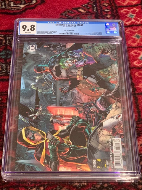 Detective Comics #1000 (2019) CGC9.8 Jim Lee virgin variant cover