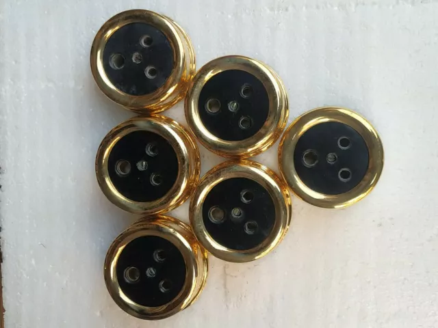 Vintage Brass & Bakelite Electric Switch 3 Pin Plug Socket 6 piece set Working