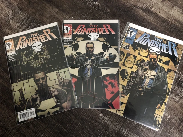 Punisher 5, 6, & 7, Vol. 3, NM, 2000, Marvel Knights, Garth Ennis, Dillon