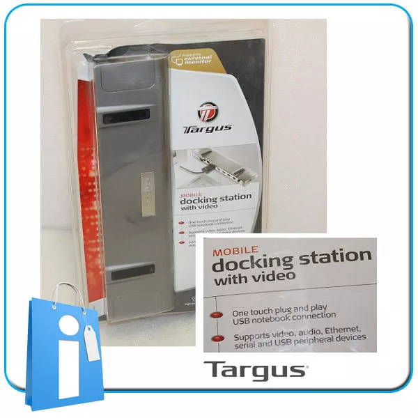 Station D'Accueil Réplicateur Ports Expansion Targus ACP50EU Portable VGA