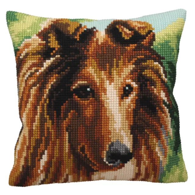 Kollektion D'Art Cross Stitch Kit: Kissen: Lassie