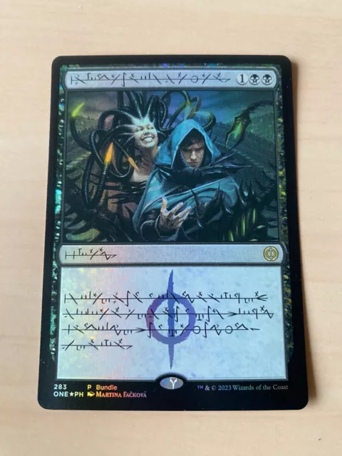 MTG Phyrexian Arena promo Foil Phyrexian Phyrexia:All Will Be One  NM