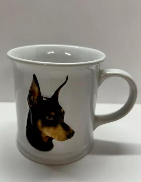 Doberman Dog White Mug Pre-owned Great Condition Xpress Best Friend Originals