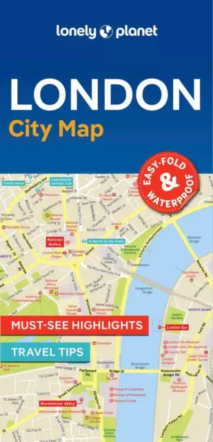 Lonely Planet London City Map | englisch
