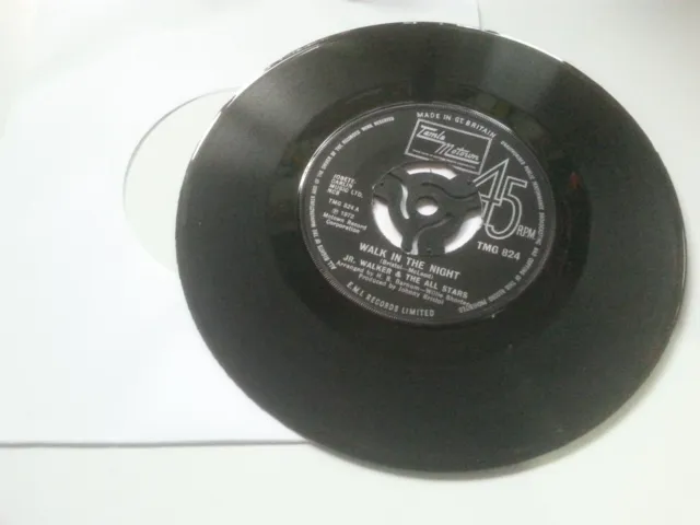 JR. WALKER & THE ALL STARS - WALK IN THE NIGHT  7" record  1972 TAMLA MOTOWN