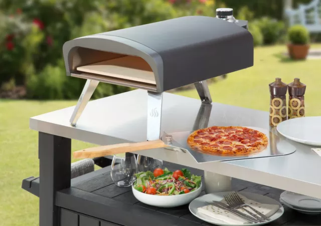 13" Pizza Oven Wood Or Gas Fired, Top Quality, Portable, Table Top, Outdoor Oven