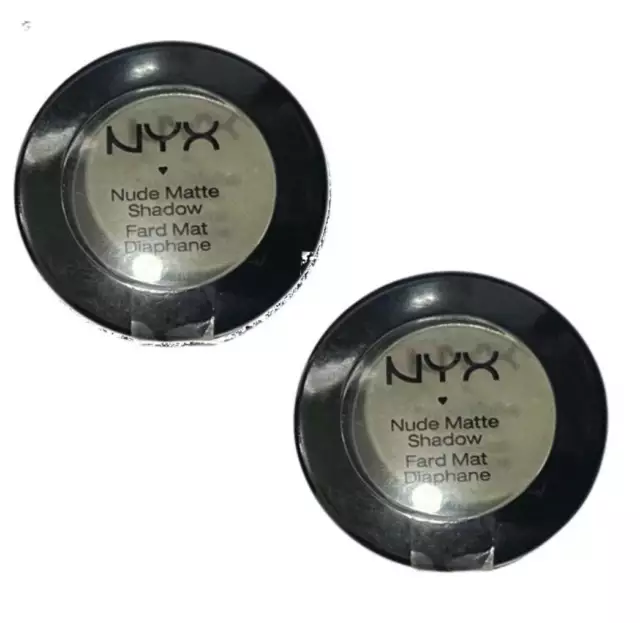 Pack of 2 NYX Nude Matte Shadow, Covet NMS13 3