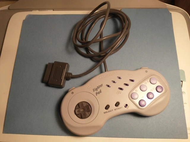 FIGHTER PAD CONTROLLER Asciiware, SNES Super Nintendo turbo 4930
