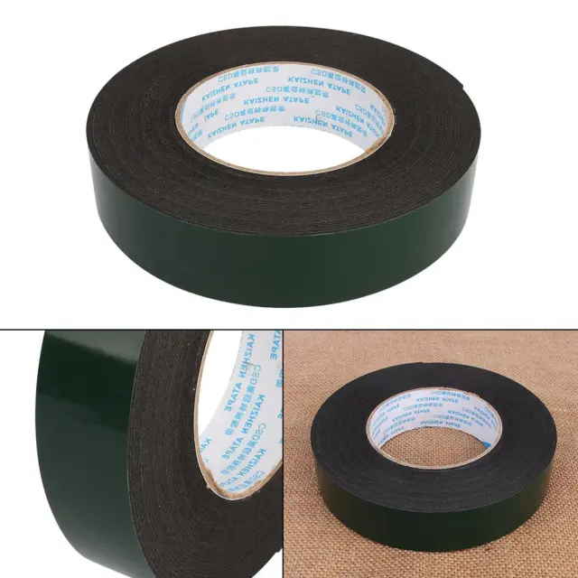 10m Waterproof Super Strong PE Double Sided Adhesive Foam Roll Car Auto