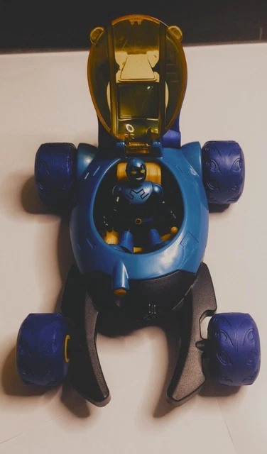 Fisher Price Imaginext DC Blue Beetle Car Vehicle used figure lot parts toy set