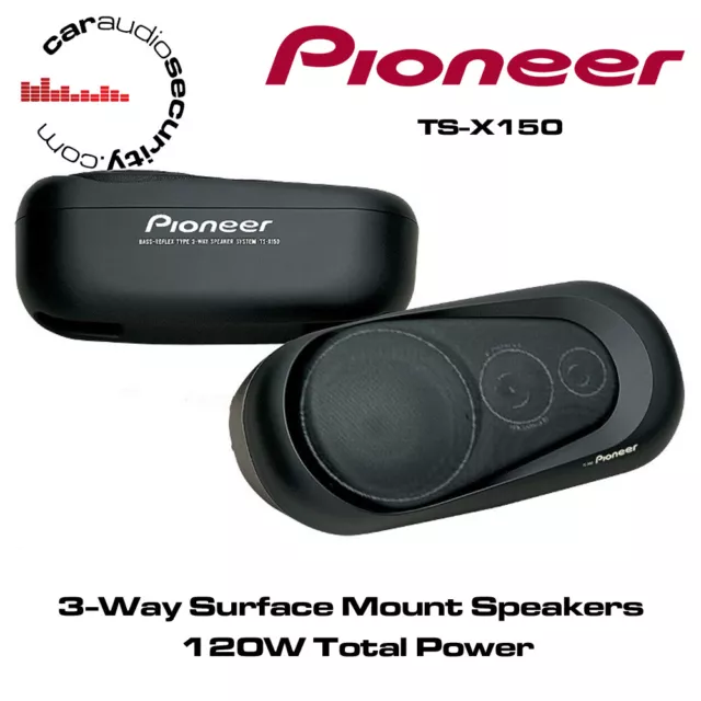 Pioneer TS-X150 Surface Mount Car Van Caravan Motorhome Speaker 120W Total Power