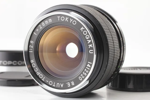 [MINT w/Hood] Topcon RE.Auto-Topcor 28mm F2.8 Exakta Mount Lens From JAPAN #970