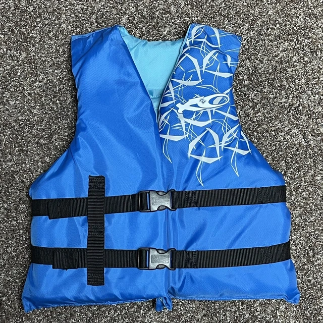 X2O YOUTH LIFE Vest, 5090lbs, Chest size 2629 inches, Blue, Model 710, Style B 12.00 PicClick