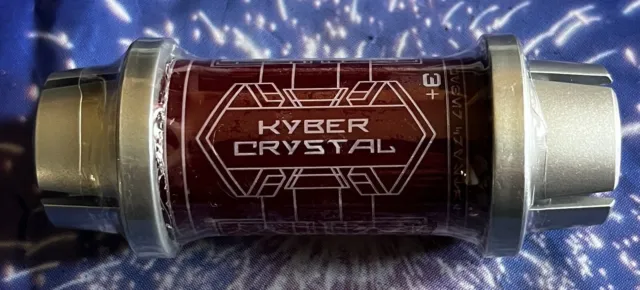 Star Wars Kyber Crystal RED Lightsaber Holocron Galaxy's Edge Disney Parks