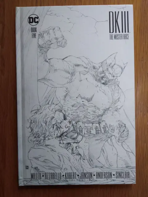 DC - DKIII - Dark Knight 3 The Master Race- Book Five - Hardback Graphic Novel