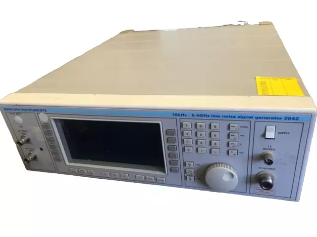 Marconi/IFR/Aeroflex 2042 10kHz-5.4GHz Low Noise Signal Generator as-is