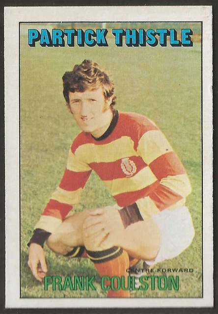 A&Bc-Football 1972 Scottish (Blue Back 01-89)-#43- Partick Thistle - Coulston