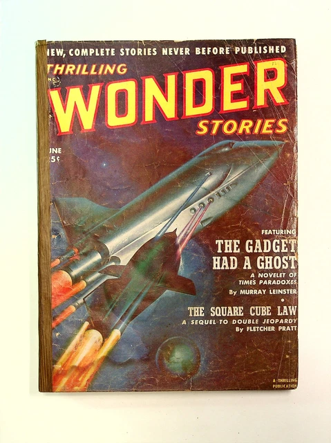 Thrilling Wonder Stories Pulp Jun 1952 Vol. 40 #2 FR