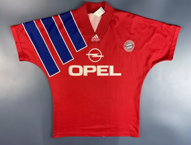 Bayern Munich 1993/1994 Home Football Shirt Adidas Soccer Jersey Size S Adult