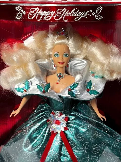 Mattel - 1995 Happy Holidays Barbie - NIB With Certificate