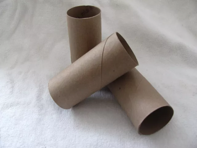 24-Pack Cardboard Tubes Craft Rolls - Empty Toilet Paper for Kid Art, Brown 4"