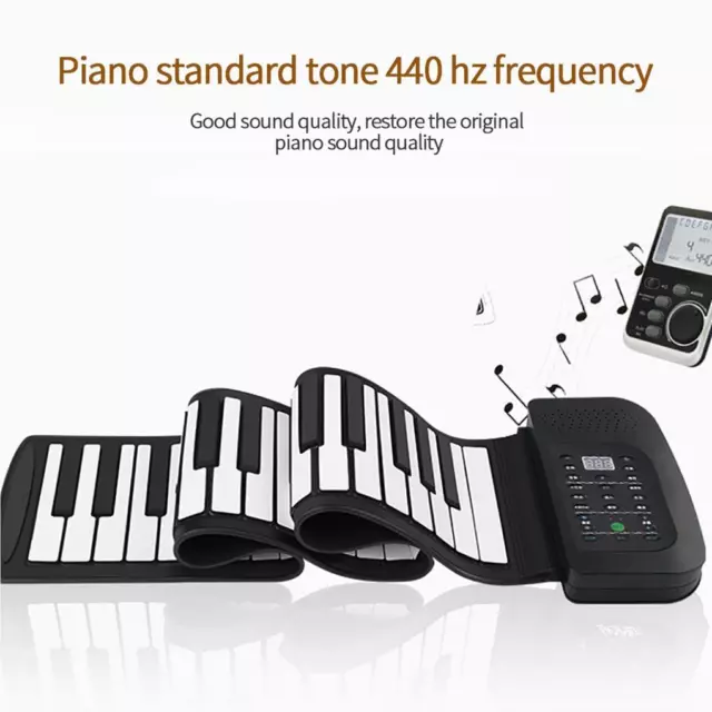 Portable Electric 88 Keys Hand Roll Up Piano Multifunction Digital Piano