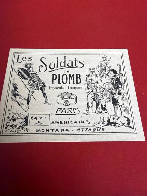 CBG MIGNOT - Fabrique Française : Belle collection de soldats de plomb