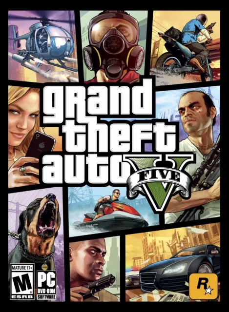 Gta 5 gran theft auto jeu pc clé 🔑 steam