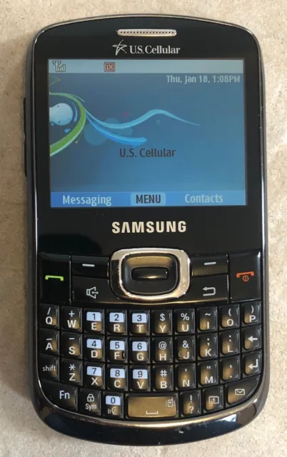 Samsung Freeform 4 Cellular Phone - SCH-R390 - Black (US Cellular) - TESTED