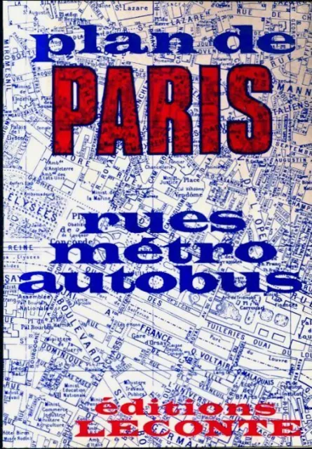 3399225 - Plan de Paris par arrondissement - Leconte