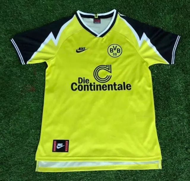 Borussia Dortmund HOME RETRO CLASSIC Shirt 95/96 - UK Large