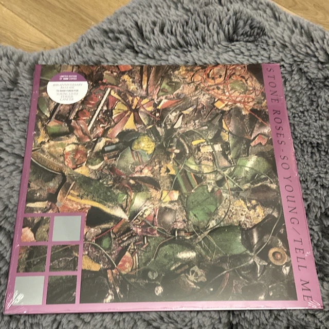 THE STONE ROSES SO YOUNG/TELL ME 7インチEP THE STONE ROSES So