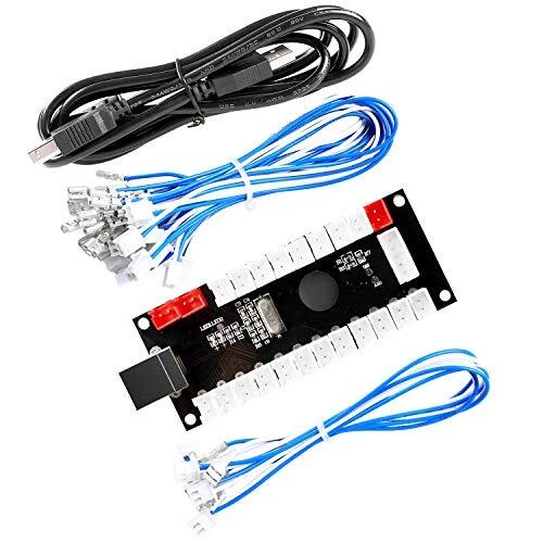 Zero Delay Arcade USB Encoder Pc to Joystick for Mame Jamma & Other Pc