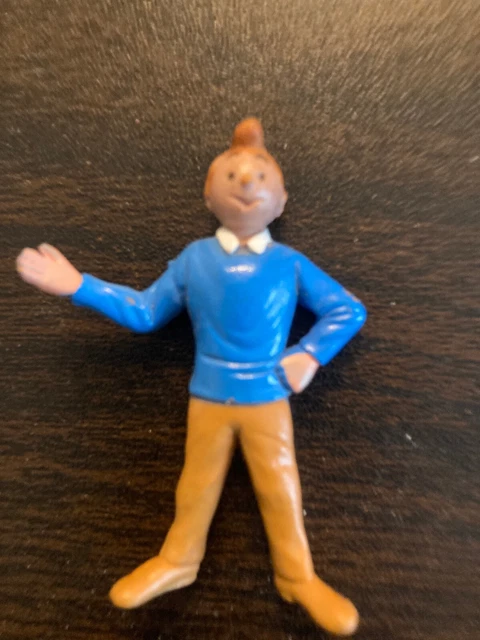 Tintin - Figurines plastique Esso France Belvision - Dupond et Dupont