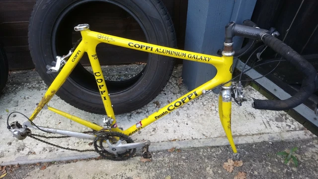 FAUSTO COPPI GALAXY aluminium bike Italian made £150.00 - PicClick UK
