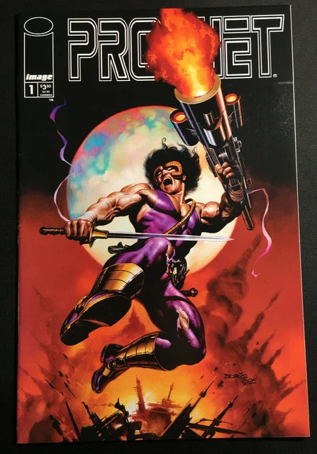 Prophet 1 Variant Boris Vallejo Stephen Platt 1995 Vf/Nm+ Image Vol 2 Spawn