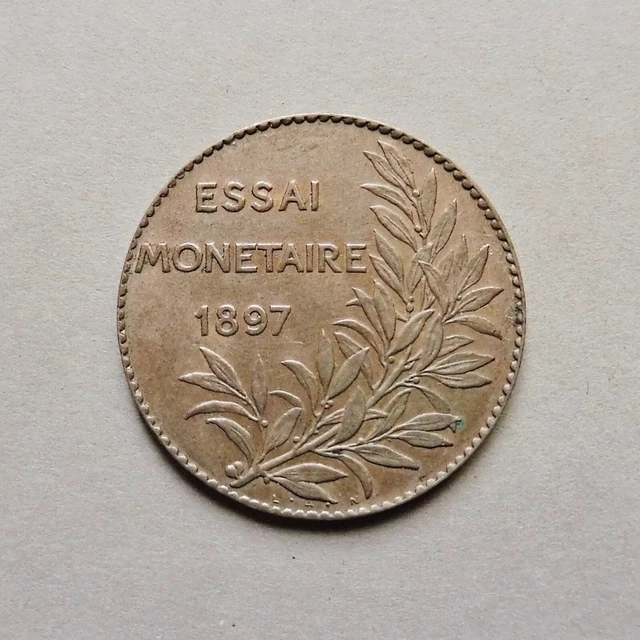 ESSAI Monétaire - Module de 5 Centimes - "Le Printemps" - 1897