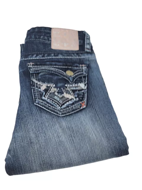 Hydraulic Lola Slim Boot Embroidered Women's Jeans size 9/10