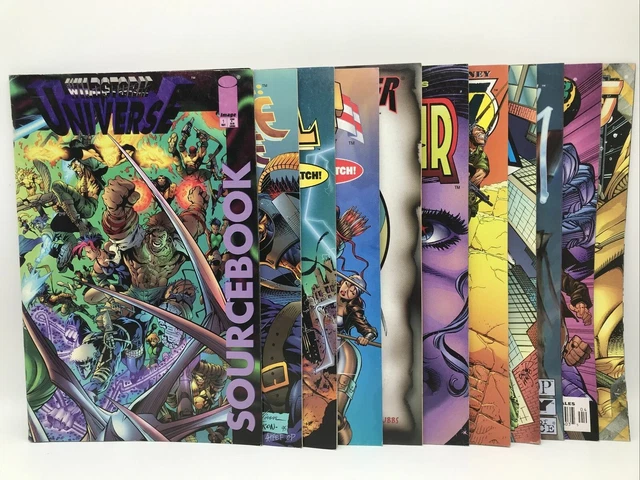 IMAGE COMICS MIXED LOT OF 12 BOOKS Stryke Force Chapel Glory Grifter Shi Team7