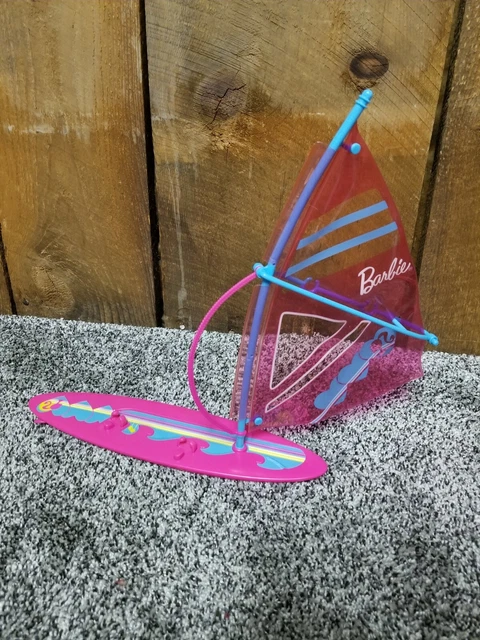 2013 Barbie Pink & Baby Blue Wind Surfboard / Wind Surfer BDF37