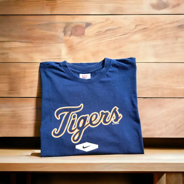 Nike team Tigers tshirt MLB retrò anno 2006 fatta in Messico tg. L