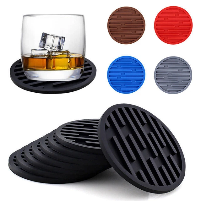 Almohadilla antideslizante antideslizante para bebida de silicona café taza de cerveza